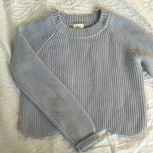Aritzia (Wilfred) Sardou Sweater - light blue XS
